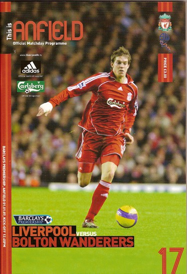 Liverpool FC v Bolton Wanderers FC